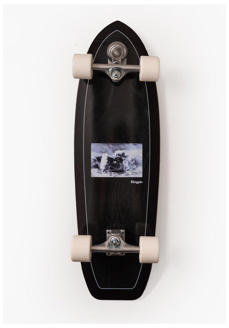 Kingpin Surf Skate Wave Cruiser-Komplett black – Detailansicht 2