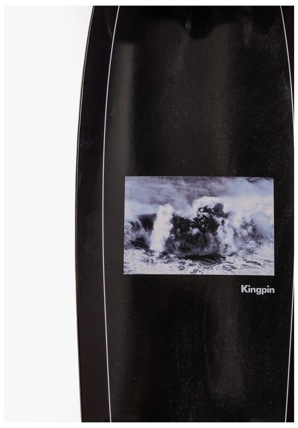 Kingpin Surf Skate Wave Cruiser-Komplett black – Oberansicht