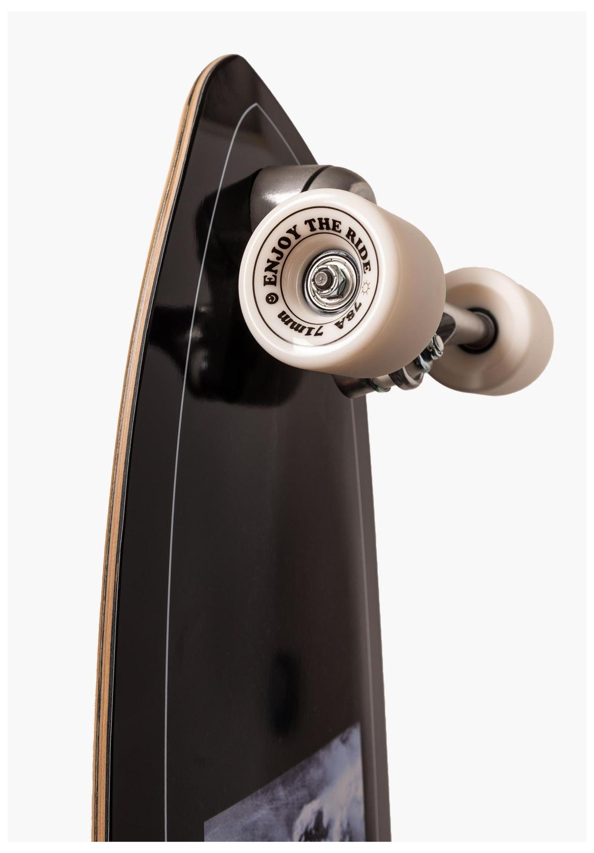 Kingpin Surf Skate Wave Cruiser-Komplett black – Rückenansicht