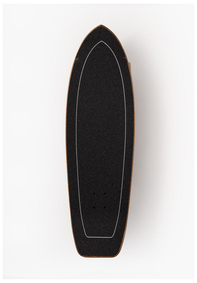 Surf Skate Wave black Vorderansicht