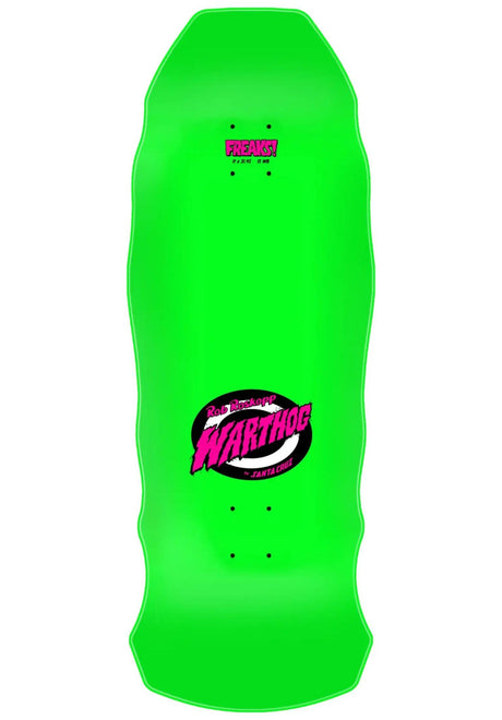 Santa-Cruz Roskopp Warthog Freaks Deck green – Vorderansicht
