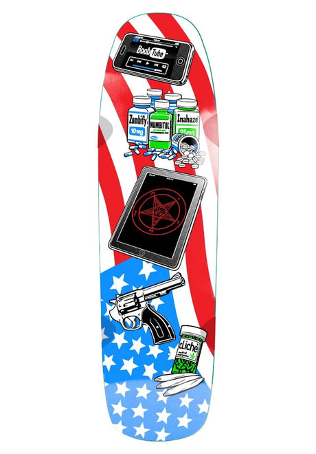 Cliché American Dream Heritage Deck red-white-blue – Vorderansicht