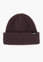 Classic Beanie darkbrown Vorderansicht