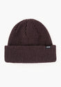 Classic Beanie darkbrown Vorderansicht
