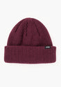 Classic Beanie darkberry Vorderansicht