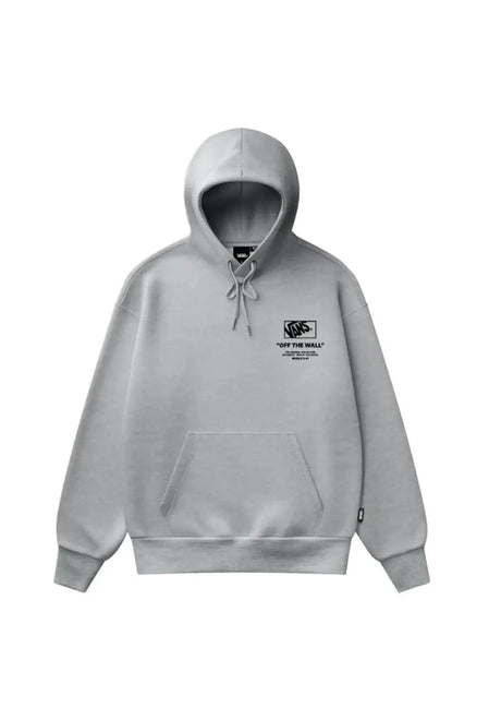 Vans Stacked Hi Hoodie cementheather – Rückenansicht