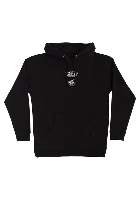 Santa-Cruz Pokémon Power Dot Midvyweight Hoodie black – Vorderansicht