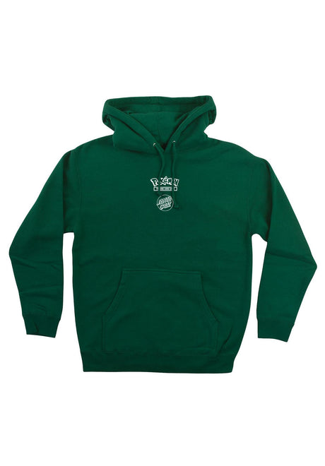 Santa-Cruz Pokémon Power Dot Midvyweight Hoodie forest – Vorderansicht