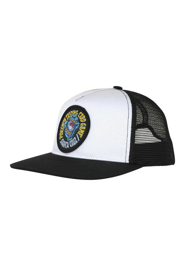 Pokémon TCG Hand  Youth Mesh Trucker Snapback white-black Vorderansicht