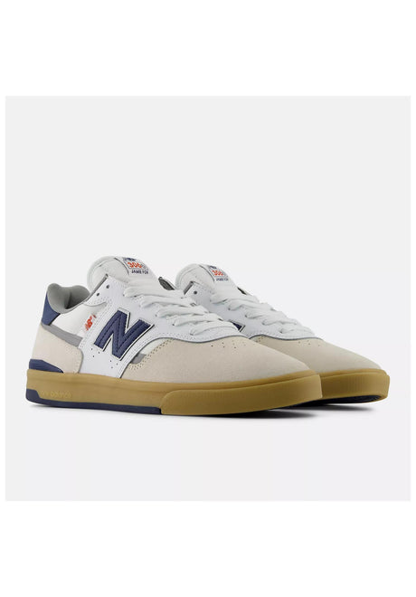 New Balance Numeric 306 Jamie Foy Cup Schuhe Jungs white-navy – Rückenansicht
