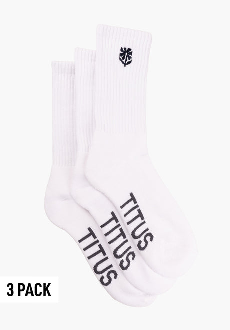 TITUS Florie Socken white-greyblue – Vorderansicht