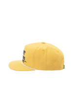 Loser-Machine Olde Mixed Unstructured Snapback Cap goldenbrown – Rückenansicht