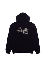 GX1000 Wizard Hoodie black – Vorderansicht