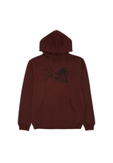 GX1000 Wizard Hoodie brown – Vorderansicht