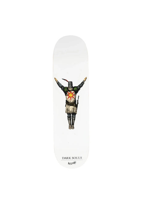 Welcome x Dark Souls Solaire on Popsicle Deck white – Vorderansicht