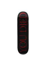 Welcome x Dark Souls You Died on Popsicle Deck black-red-foil – Vorderansicht