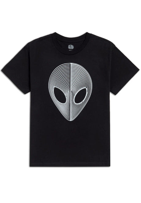 Alien-Workshop Scanner T-Shirt black-gold – Vorderansicht