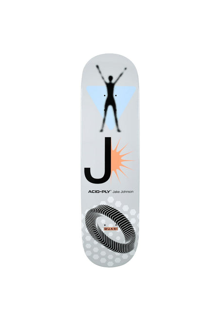 Quasi Johnson 'Exalt' Pro Q38 Deck white – Vorderansicht