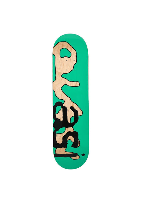 Quasi Lowercase 1 Deck green – Vorderansicht