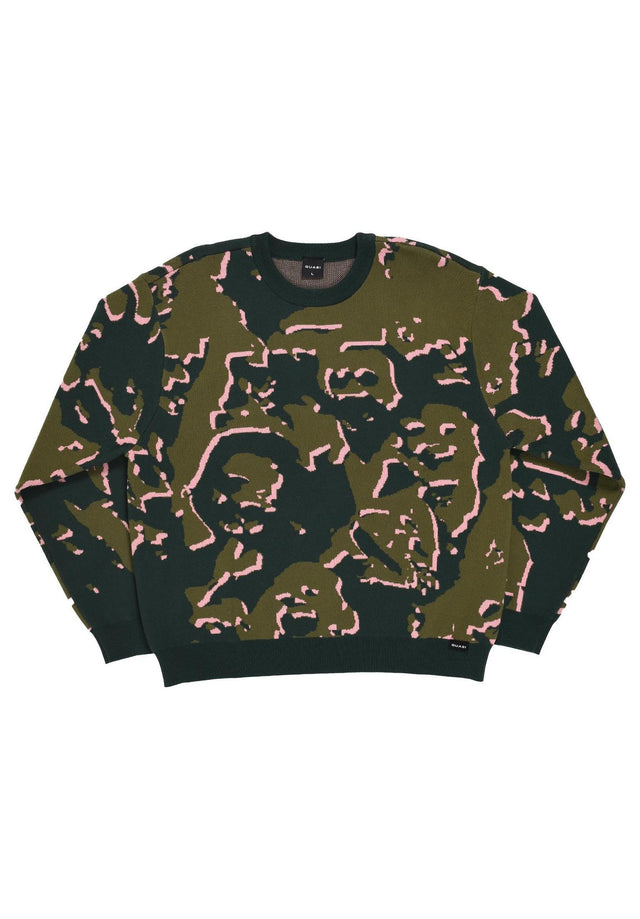 Pamo Knit Heavyweight camo Vorderansicht
