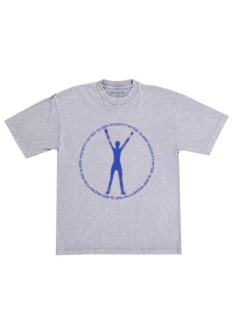 Quasi Vitruvian T-Shirt ice – Vorderansicht