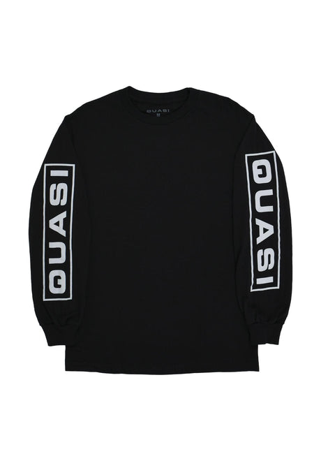 Quasi Euro Longsleeve black – Vorderansicht