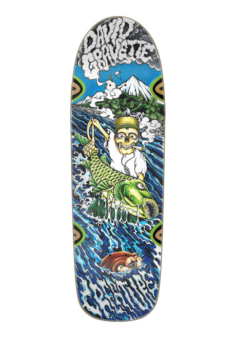 Creature Gravette Hippie Falls Pro Deck multicolored – Vorderansicht