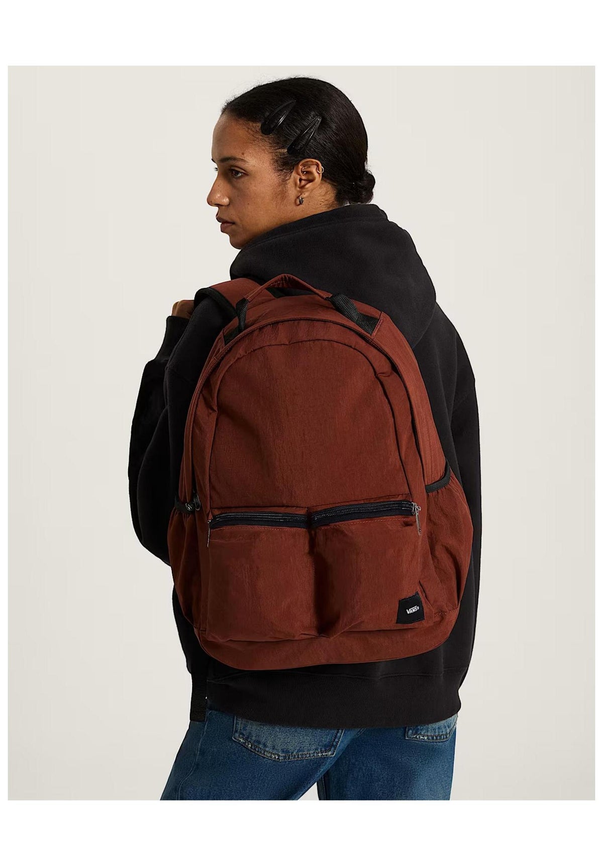 Vans Off The Wall Rucksack brown-earth – Detailansicht 2