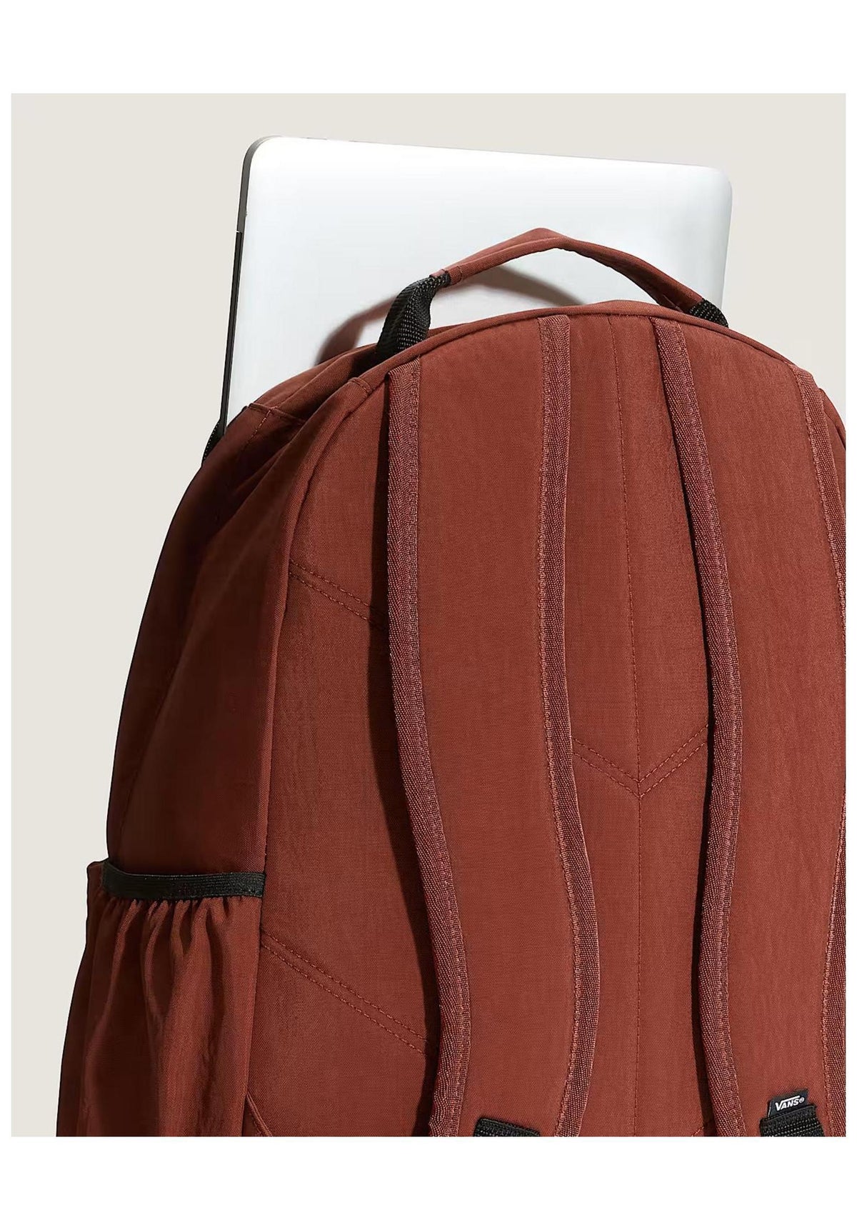 Vans Off The Wall Rucksack brown-earth – Seitenansicht