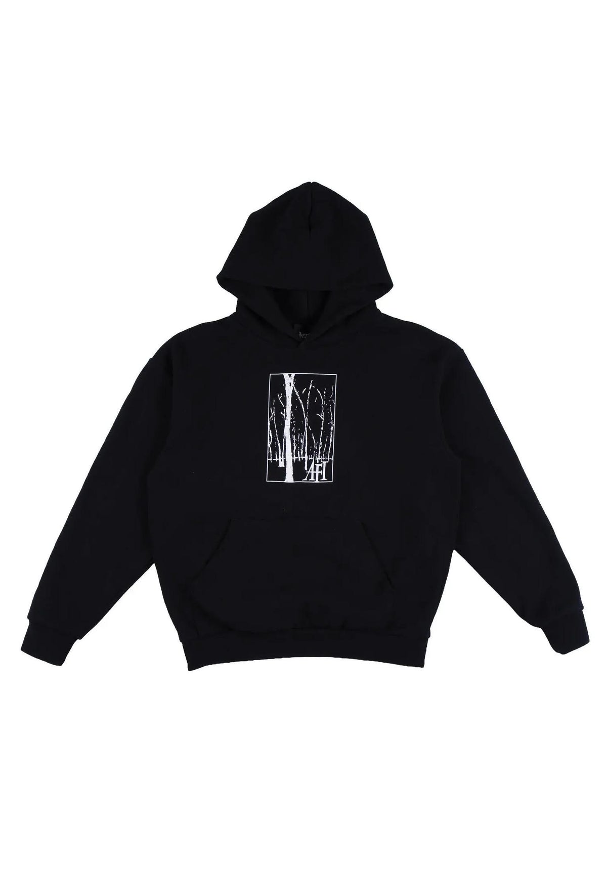 Welcome X AFI Decemberundergrouund Hoodie black – Rückenansicht