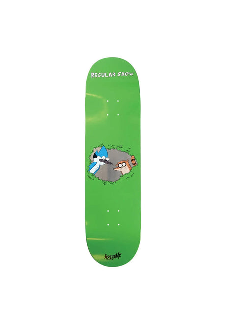 X Regular Show Shrub on Popsicle green - silver foi Vorderansicht