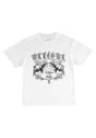 Night Creature Boxy Garment-Dyed Enzyme-Washed white Vorderansicht