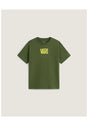 Stretch Logo Kids green-balsam Vorderansicht