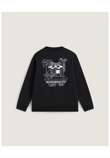 Vans Food Spot Crew Sweatshirt black – Vorderansicht