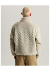 Vans Nights Hi Pile Winterjacke marshmallow – Rückenansicht