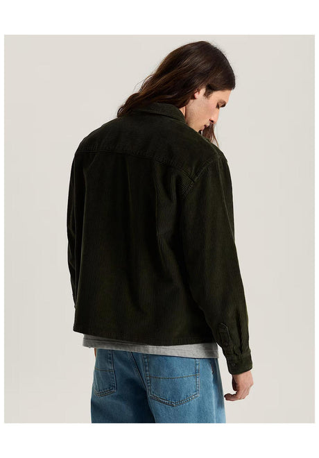 Vans Martinez Cord Hemd-Langarm obsidian-fern – Rückenansicht