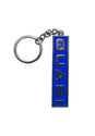 Euro Keychain blue Vorderansicht