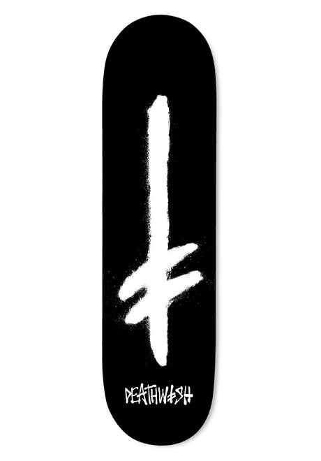 Deathwish Gang Spray PP Deck black-white – Vorderansicht