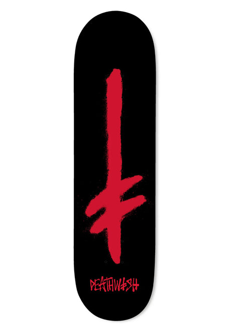 Deathwish Gang Spray PP Deck black-red – Vorderansicht