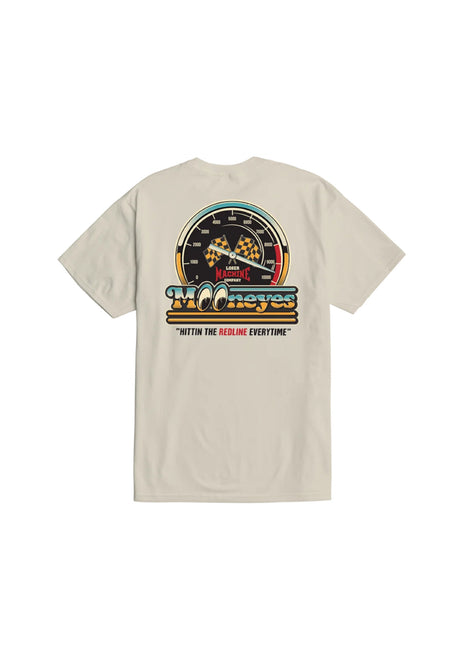 Loser-Machine x Mooneyes Redline T-Shirt cream – Vorderansicht