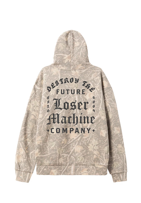 Loser-Machine Revoke Heavyweight Hoodie deadwood-camo – Vorderansicht
