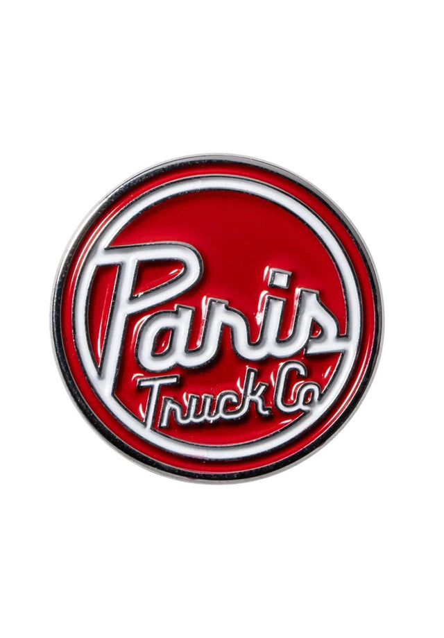 Dot Logo 1 Enamel Pin red Vorderansicht
