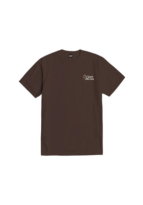 Loser-Machine Snake Eyes T-Shirt java-brown – Rückenansicht