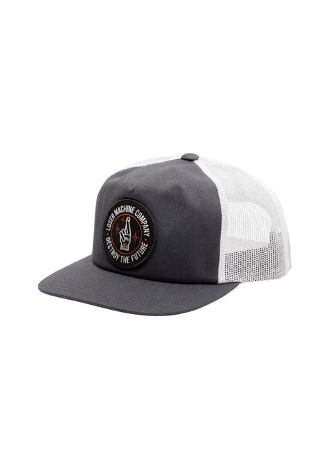 Loser-Machine Clasico FlexFit Trucker Snapback Cap navy-white – Vorderansicht