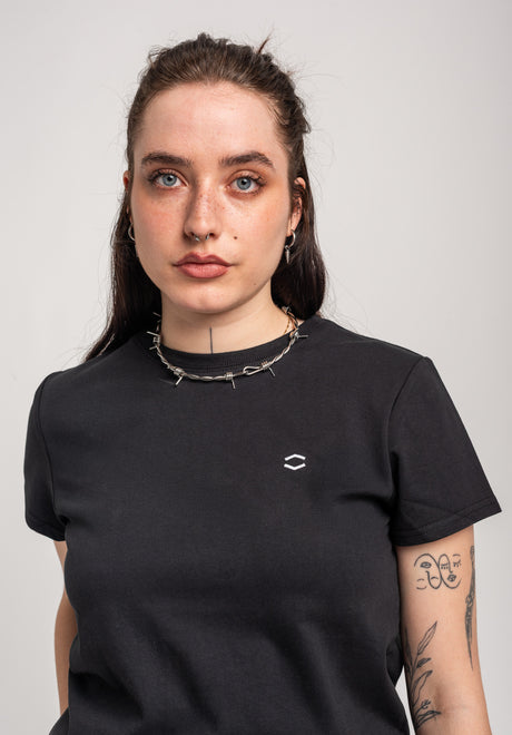 TITUS W HXGN Heavy Tee T-Shirt black – Detailansicht 1