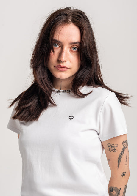 TITUS W HXGN Heavy Tee T-Shirt white – Detailansicht 1