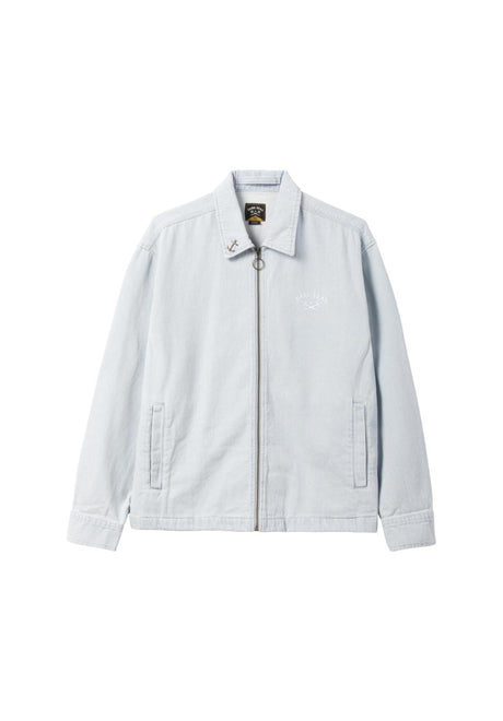 Dark Seas Lakeland Übergangsjacke bleach wash – Vorderansicht