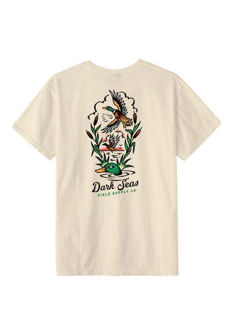 Dark Seas Wild Duck T-Shirt tofu – Vorderansicht