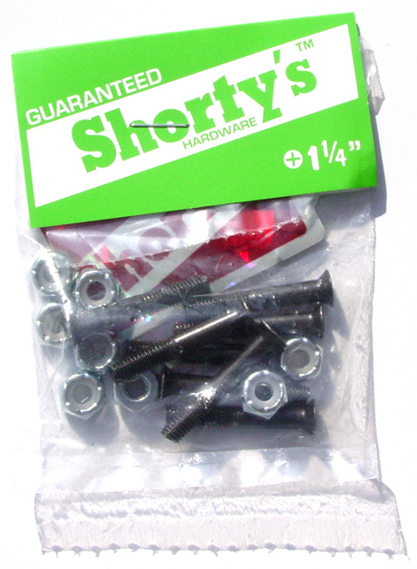 Shortys 1-1/4"-Kreuz-10er Montagesatz no color – Vorderansicht
