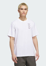 adidas-skateboarding TOS Curb T-Shirt white-multi – Vorderansicht